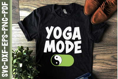 Yoga Mode On Yin Yang Meditation