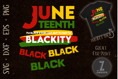 Juneteenth 1865 Im Blackity Black