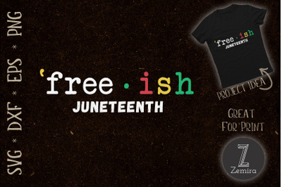 Black History Juneteenth Free ish