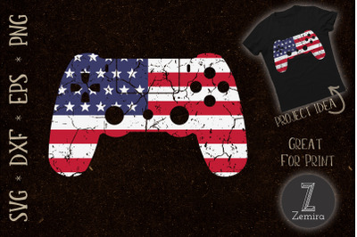 4th Of July Video Game Gamer USA