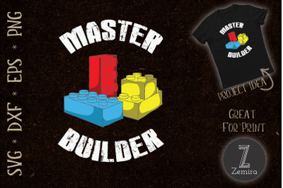 Master Builder Funny Building Blocks