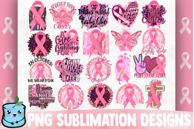 Cancer Awareness Sublimation Bundle