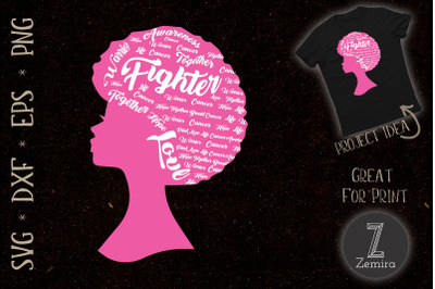 Breast Cancer Women Fighter Support