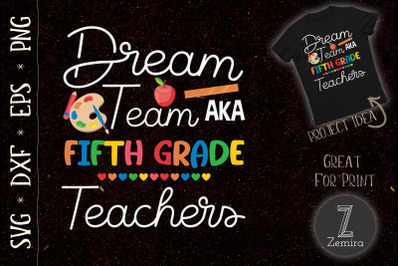 Dream team Fifth Grade Back to School