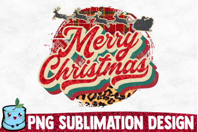 Merry Christmas Sublimation Design