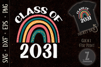 CLASS of 2031 Rainbow School Student