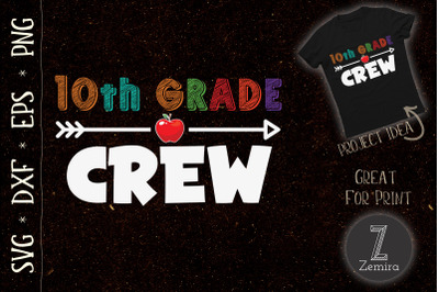 10th Grade Crew Teacher School