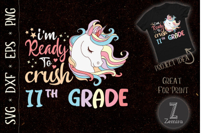 Ready to crush 11th Grade Unicorn Lovers