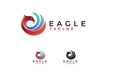 Eagle head logo, animal bird symbol, hawk logo
