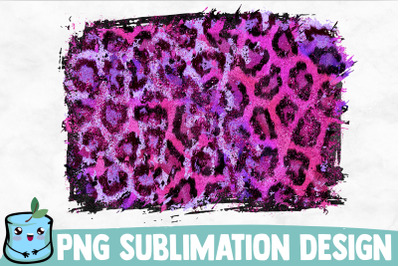 Purple Pink Leopard Sublimation Background