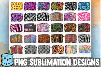 Distressed Sublimation Backgrounds Bundle