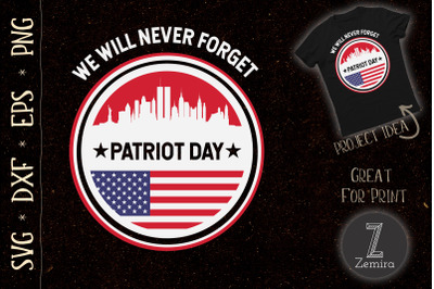 Patriot Day Commemorate 9.11 Heroes USA