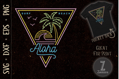 Aloha 80s Style Vintage