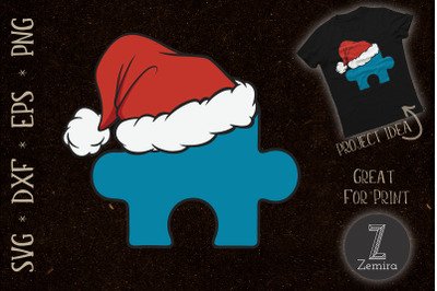 Santa Autism Christmas Autism Awareness