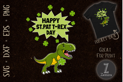 Happy St PatTrex Day St Patricks Day