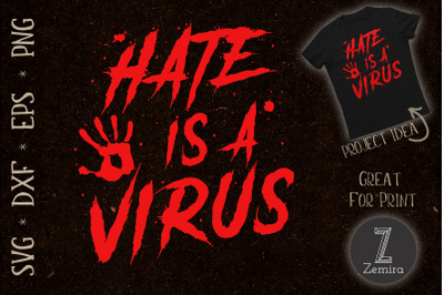 Hate is a Virus Stop Hate