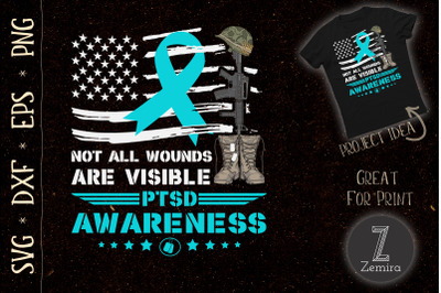 Patriotic Military PTSD Awareness