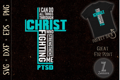 With Christ Fighting PTSD Awareness