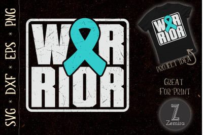 Warior PTSD Awareness I Wear Teal