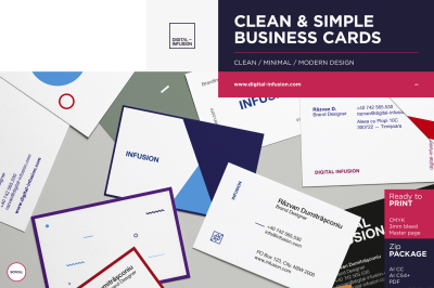 Clean & Simple Business Cards