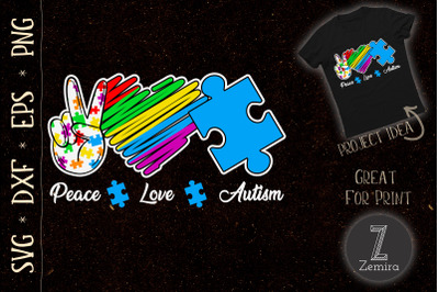 Peace Love Autism, Autism Awareness