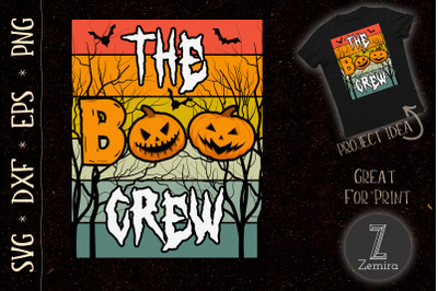 The Boo Crew Halloween Design