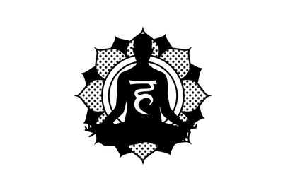 Vishuddha chakra  yog  svg