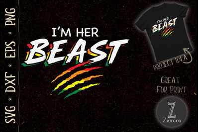 Im Her Beast LGBT Design