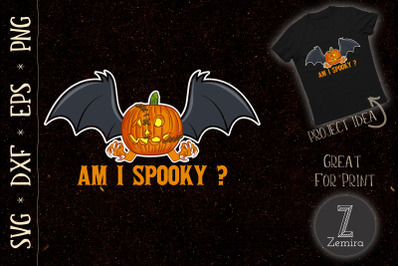 Am I Spooky Halloween Design