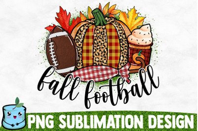 Fall Football Sublimation Design