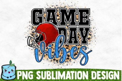 Game Day Vibes Sublimation Design