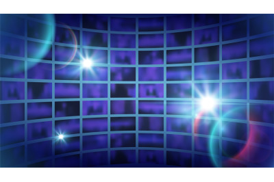 World tv show background. News backdrop&2C; shine abstract futuristic spa