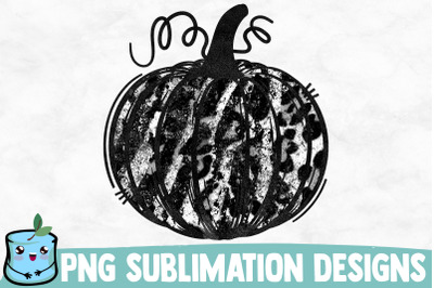 Gray Zebra Leopard Pumpkin Sublimation Design