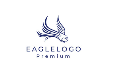 Eagle Logo Design , Abstract Eagle Logo Design Template