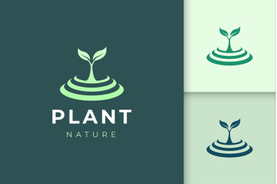 Natural Organic Logo Template