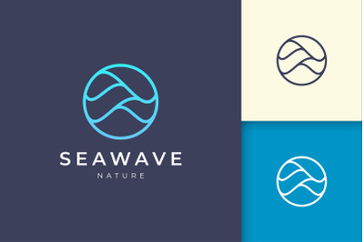 Simple Sea Logo Template