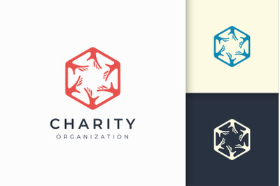 Solidarity or Charity Logo Template