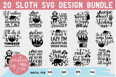 Sloth svg bundle,sloth svg,sloth svg design