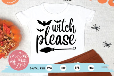 witch please svg