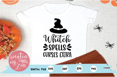 witch spells curses extra svg