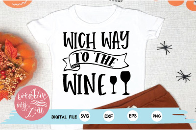 which way to the wine svg