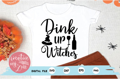 drink up witches svg