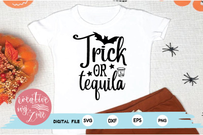 trick or tequila svg