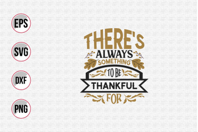 Thanksgiving typographic quotes design.