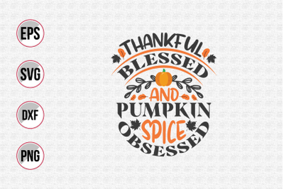 Thanksgiving typographic quotes design vector.