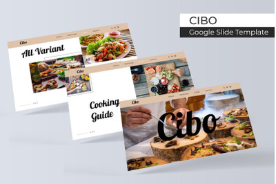 Cibo Google Slide Template