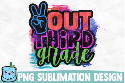 Out 3rd Grade Sublimation Design