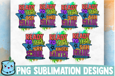 Ready To Rock School Sublimation Bundle