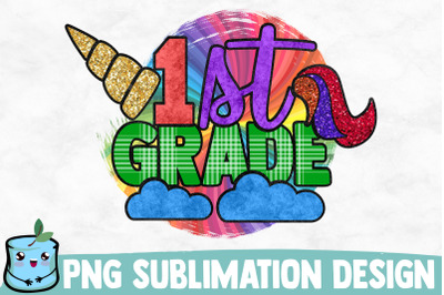 1st Grade Unicorn Sublimation Design