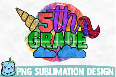 5th Grade Unicorn Sublimation Design